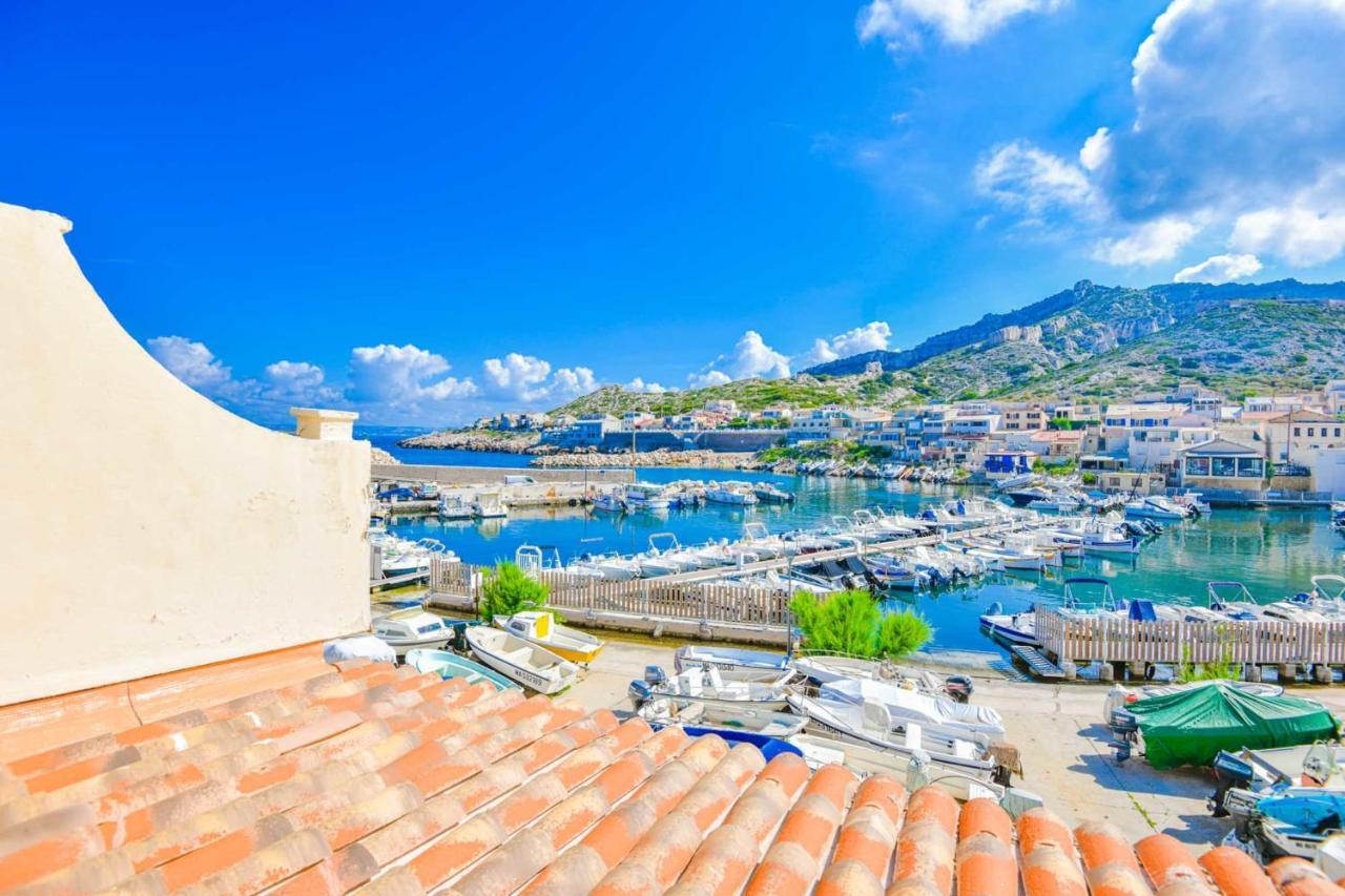 Le Cabanon Des Goudes - Vue Et Parking Hébergement de vacances