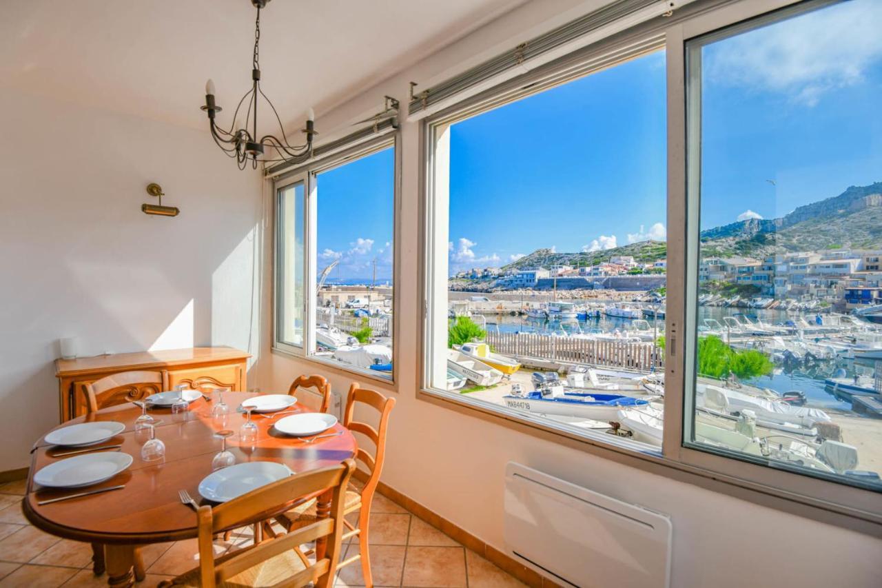 Le Cabanon Des Goudes - Vue Et Parking Marseille